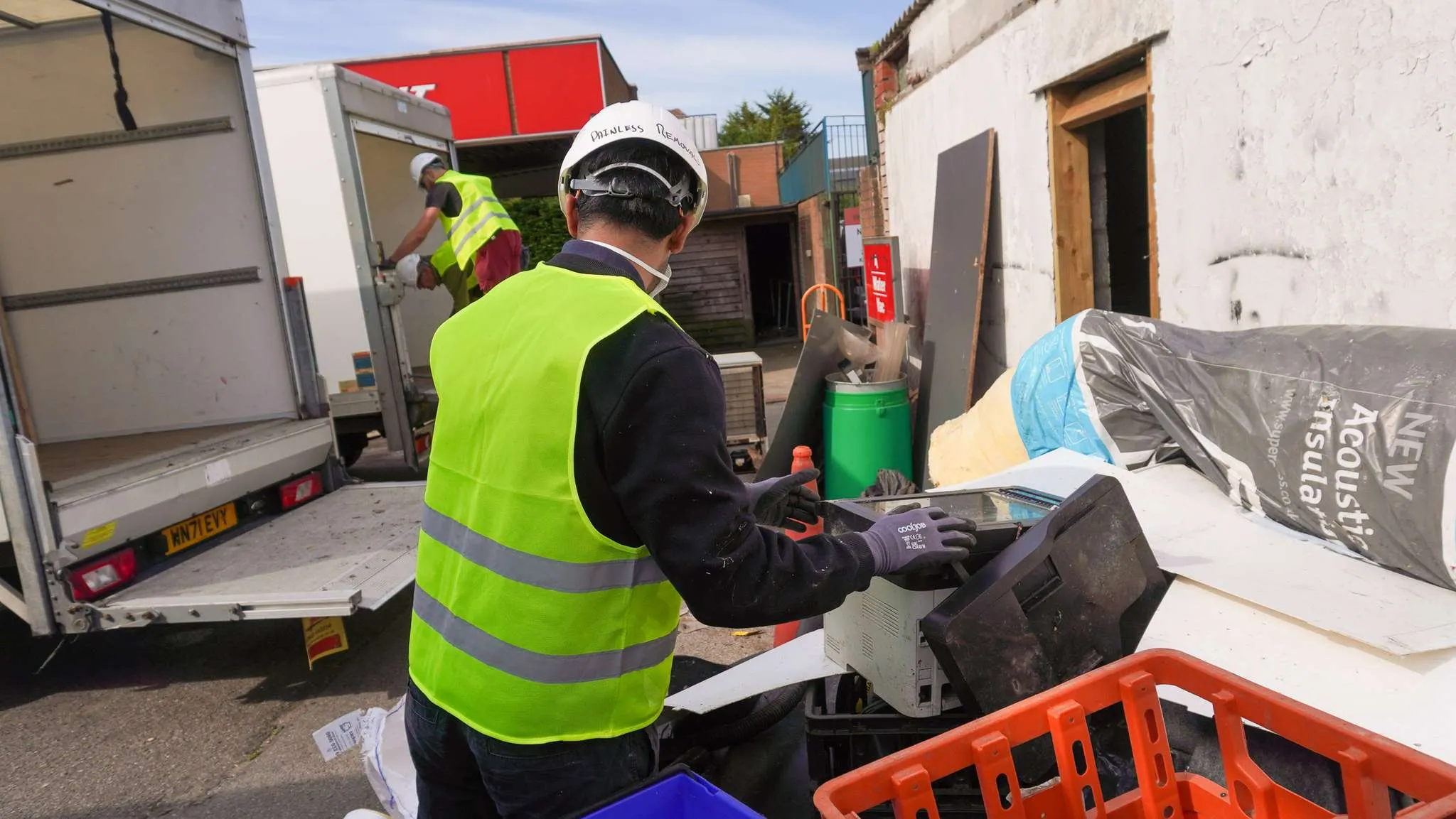 Careful handling of contents